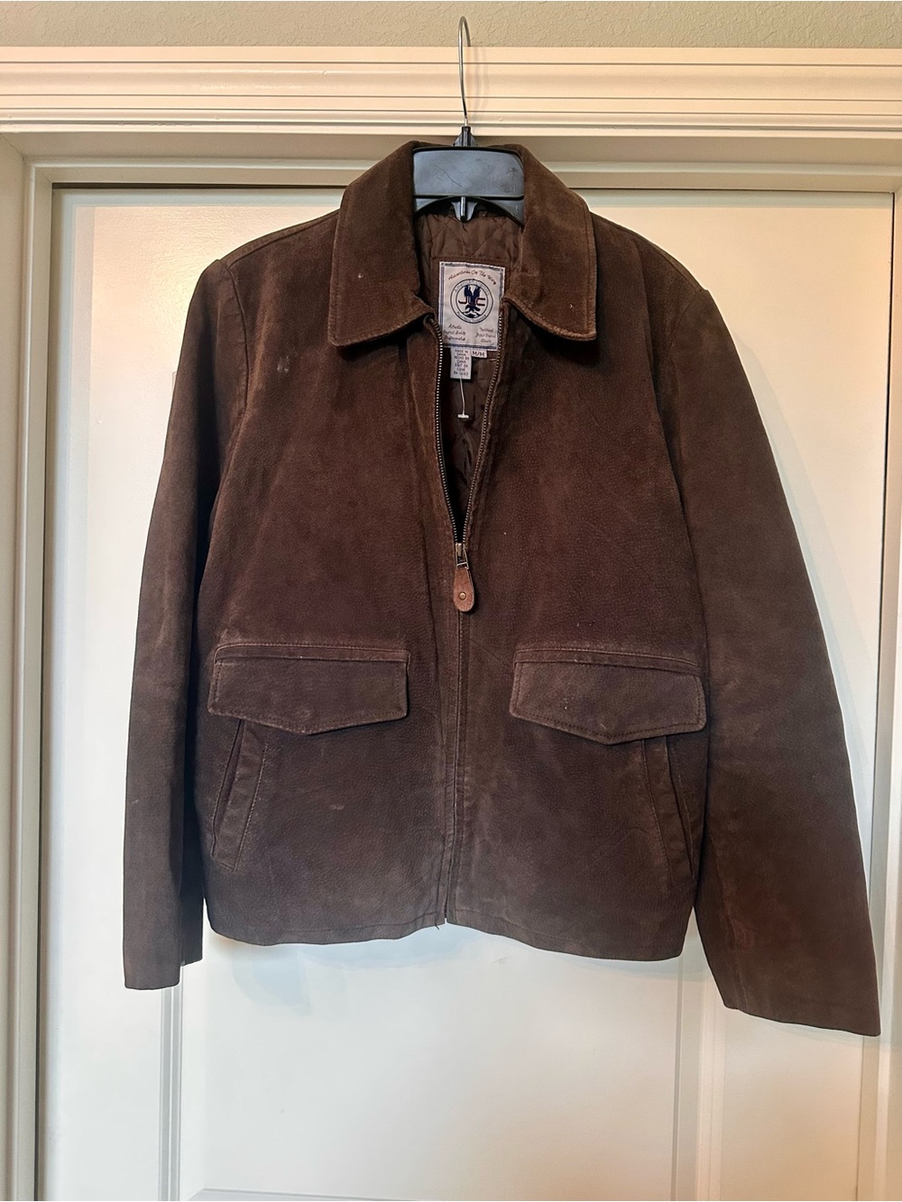 JLC American Classics - Vintage leather zip-up jacket - Great Condition!